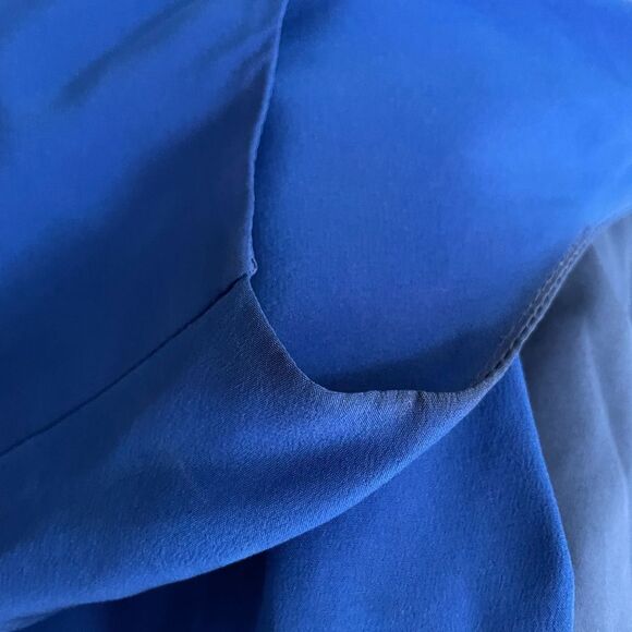 Amanda Uprichard Blue Tank Ruffle Dress - Picture 8 of 8